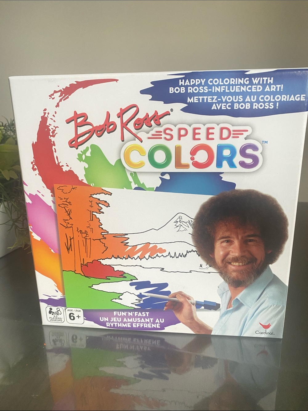 New🌈 Bob Ross Speed Colors Game cards all ages